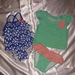 Toddler Girl Swimsuit 12 months